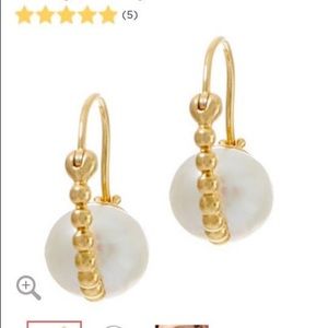 Cultured pearl earrings Honora